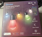 Govee Lynx Dream 48 Ft. Smart Edison String Lights, Wi-fi Enabled (15 Bulbs) Used. Price: $38.09.