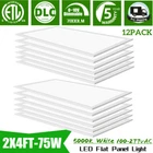 Wyzm - 2X4 Ft White Led Flat Panel Troffer Light 75W 5000K Indoor Recessed New. Price: $367.00.
