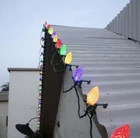 Niosta 60FT Led Christmas Roofline String Lights, C9 Outdoor ,with Clips Open. Price: $49.98.