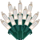 200 Count Clear Christmas Lights, Pack Of Strands 100 33 Ft Green Wir... New. Price: $36.97.
