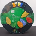 Home Accents 100 Multicolored Faceted Led C9 Christmas Lights Outdoor New. Price: $29.99.