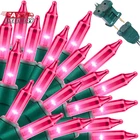 Lamphome Pink Christmas String Lights, 100 Count 19.6 Ft Mini Valentine's New. Price: $14.47.