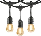 Feit Electric 20FT Led Solar String Lights With Dusk-to-dawn Sensor, 11 Bulbs New. Price: $95.99.