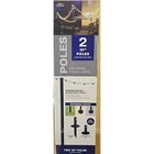 Excello Global Products EGP-HD-0359 Bistro 10' String Light Poles (2-PACK) Open. Price: $82.90.