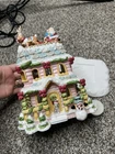 Avon 2002 Luminous Treasure Visit From Santa" Tea Light House New Box. Price: $9.99.