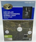 Hampton Bay Led Solar Color Changing String Lights - Patio, Deck, Party, Wedding New. Price: $26.99.