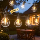 Fooman Led Outdoor String Lights 500FT Patio 25010 Shatterproof G40 New. Price: $298.84.