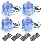 4PCS 33FT Led String Lights 20-COLOR With Remote Bluetooth Garden Party Closeout New. Price: $103.90.