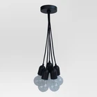 Project 62 Menlo Black Multi-head Cluster Ceiling Light New. Price: $24.99.