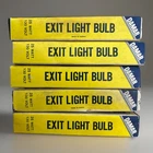 Lot Of 25 Watt Exit Light Bulb No. 153B Frost Damar Products New. Price: $24.00.