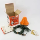 Vintage Mid Century Plastic Patio Lantern Tiki String Lights New Original Box. Price: $125.00.