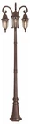 Berkshire Collection 89" High 3-LIGHT Post New. Price: $750.50.