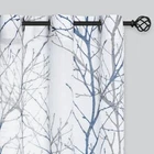 Fmfunctex Linen Semi Sheer Curtains For Bedroom, Blue Assorted Sizes Colors New. Price: $49.08.