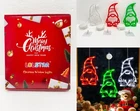 Lolstar Christmas Window Lights Three Pack Open. Price: $15.99.
