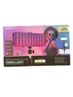 Vivitar Vlog Podcast ESSENTIALS-210 Full Color Led Video Light-stand-wired-new. Price: $17.00.