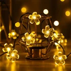Warm White Flower String Lights With Timer, Cute 33FT 100 Led Usb Plug Lig... New. Price: $29.69.