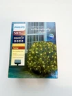 Philips Solar Led Net Lights 50 Warm White Outdoor Garden Auto On Open Box. Price: $19.50.